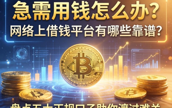 急需用钱怎么办？网络上借钱平台有哪些靠谱？盘点五大正规口子助你渡过难关