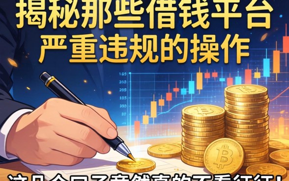 揭秘那些借钱平台严重违规的操作，这几个口子竟然真的不看征信！