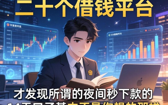 我翻了二十个借钱平台，才发现所谓的夜间秒下款的14天口子根本不是你想的那样