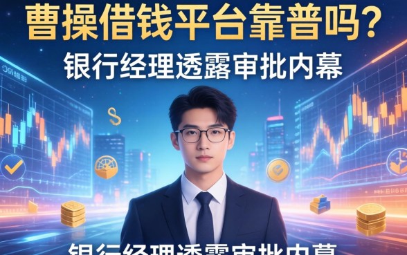 曹操借钱平台靠谱吗？银行经理透露审批内幕