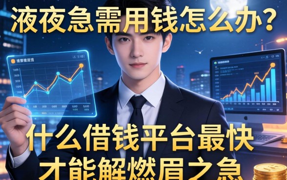 深夜急需用钱怎么办？什么借钱平台最快才能解燃眉之急？
