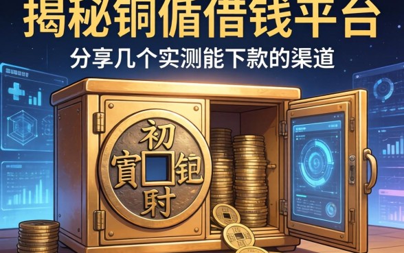 揭秘铜钱柜借钱平台：分享几个实测能下款的渠道