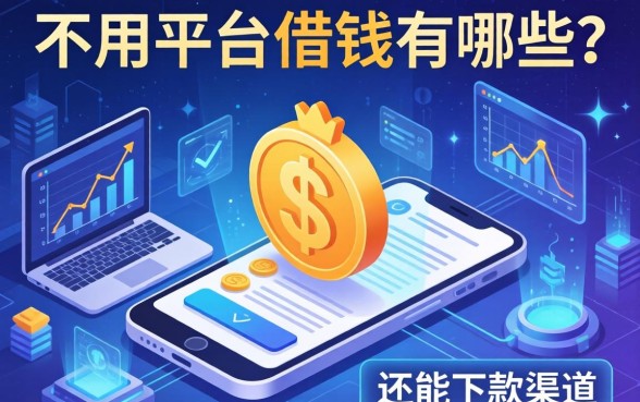 不用平台的借钱有哪些？整理几个还能下款的渠道