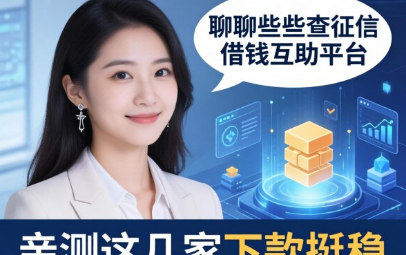 聊聊那些不查征信的借钱互助平台，亲测这几家下款挺稳