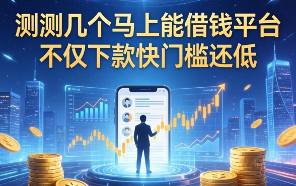 实测几个马上能借钱平台，不仅下款快门槛还低