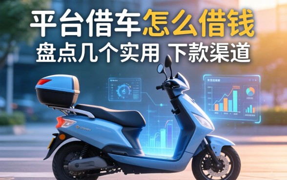 关于平台借车怎么借钱，盘点几个实用的下款渠道