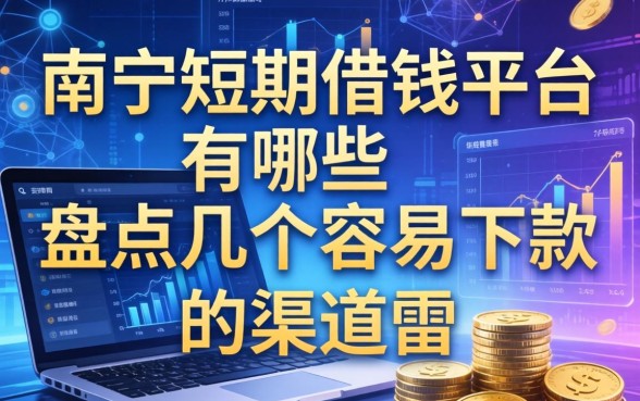 南宁短期借钱平台有哪些？盘点几个容易下款的渠道