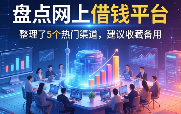 盘点网上借钱平台：整理了5个热门渠道，建议收藏备用