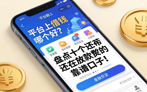 手机平台上借钱哪个好？盘点十个还在放款的靠谱口子