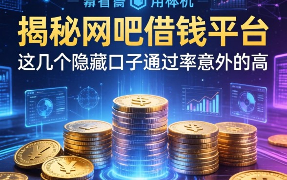 揭秘网吧借钱平台：这几个隐藏口子通过率意外的高
