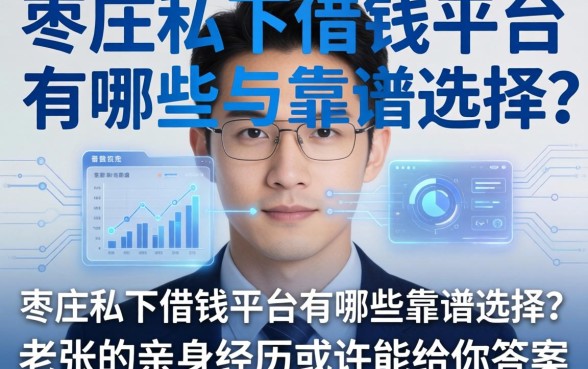 枣庄私下借钱平台有哪些靠谱选择？老张的亲身经历或许能给你答案
