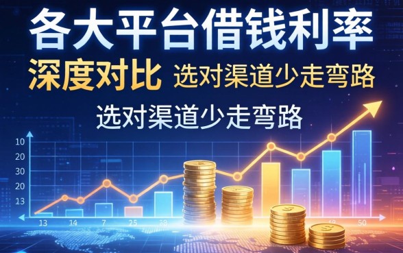 各大平台借钱利率深度对比：选对渠道少走弯路