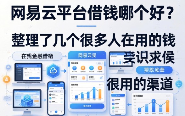 网易云平台借钱哪个好？整理了几个很多人在用的渠道