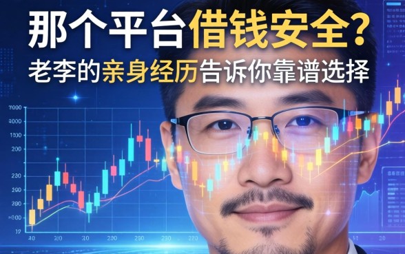 在那个平台借钱安全？老李的亲身经历告诉你靠谱选择