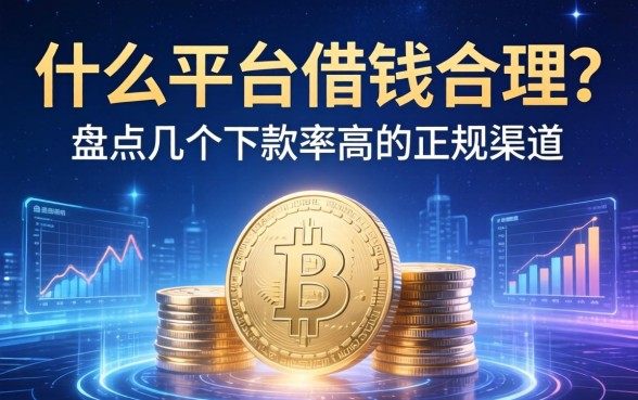 什么平台借钱合理？盘点几个下款率高的正规渠道