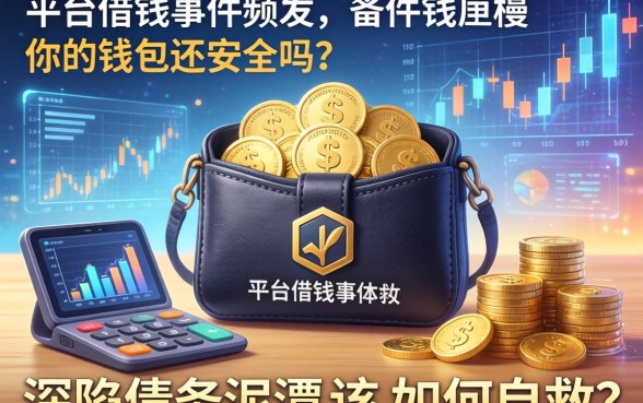 平台借钱事件频发，你的钱包还安全吗？深陷债务泥潭该如何自救？
