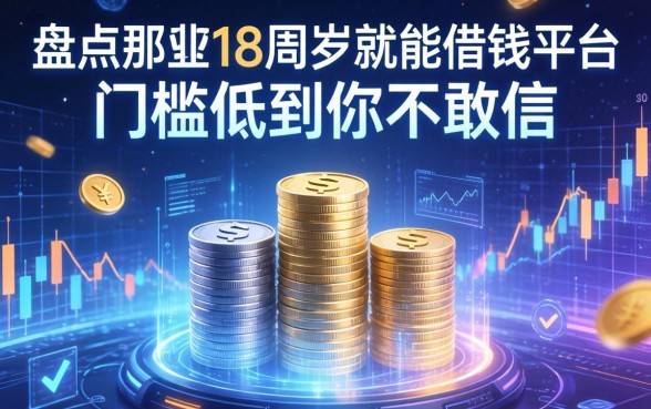 盘点那些18周岁就能借钱的平台，门槛低到你不敢信