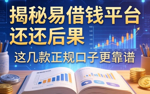 揭秘易借钱平台不还的后果，这几款正规口子更靠谱