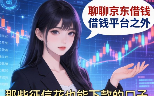 聊聊京东借钱借钱平台之外，那些征信花也能下款的口子