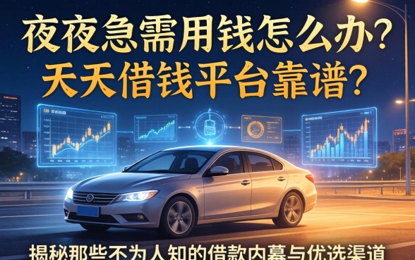 深夜急需用钱怎么办？天天借钱平台靠谱吗？揭秘那些不为人知的借款内幕与优选渠道