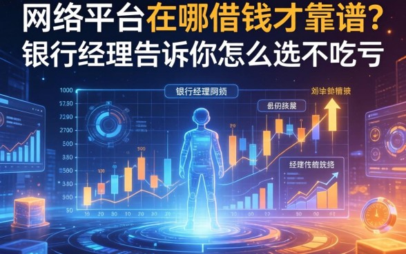 网络平台在哪借钱才靠谱？银行经理告诉你怎么选不吃亏