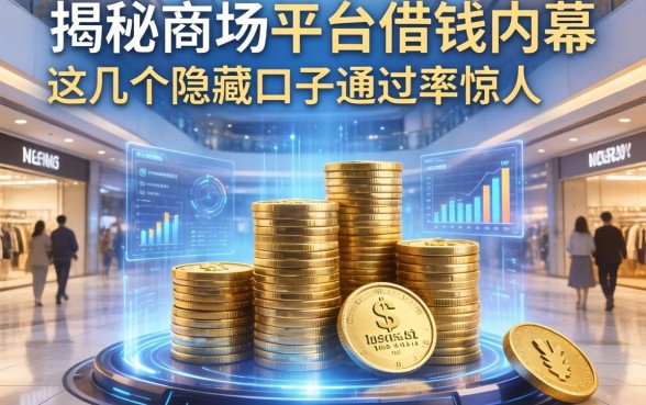 揭秘商场平台借钱内幕，这几个隐藏口子通过率惊人