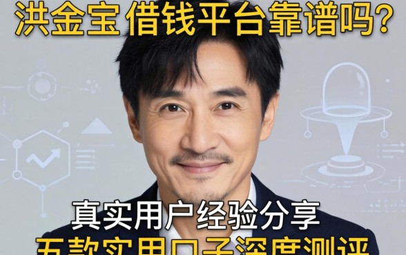 洪金宝借钱平台靠谱吗？真实用户经验分享与五款实用口子深度测评
