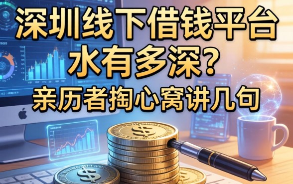深圳线下借钱平台水有多深？亲历者掏心窝讲几句