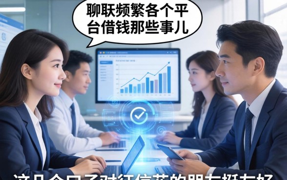 聊聊频繁各个平台借钱那些事儿：这几个口子对征信花的朋友挺友好