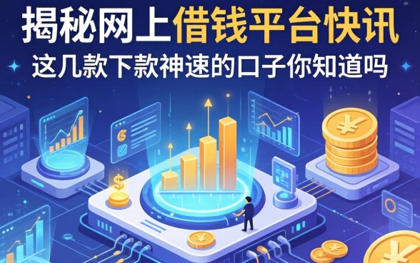 揭秘网上借钱平台快讯：这几款下款神速的口子你知道吗