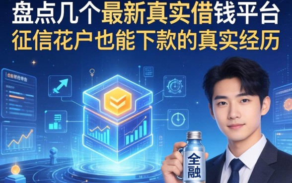 盘点几个最新真实借钱平台，征信花户也能下款的真实经历