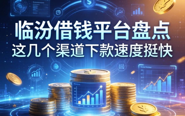 临汾借钱平台盘点：这几个渠道下款速度挺快