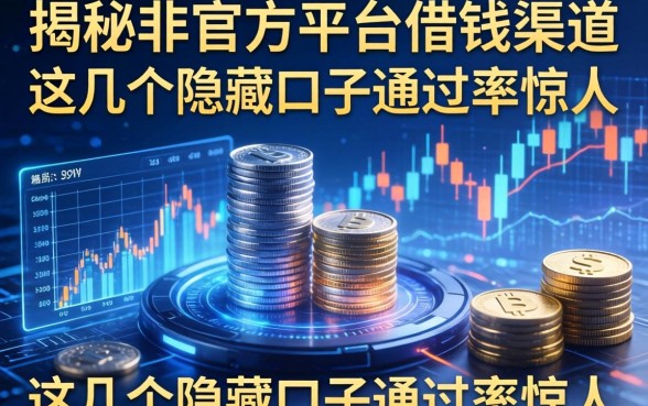 揭秘非官方平台借钱渠道，这几个隐藏口子通过率惊人