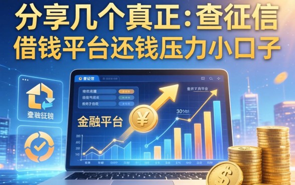 分享几个真正不查征信的借钱平台还钱压力小的口子