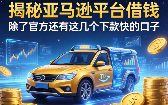 揭秘亚马逊平台借钱：除了官方还有这几个下款快的口子