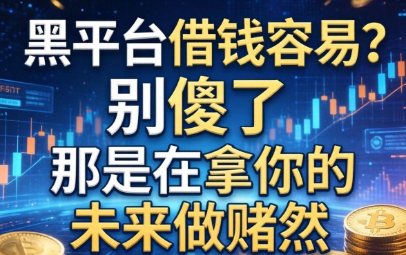 黑平台借钱容易？别傻了，那是在拿你的未来做赌注