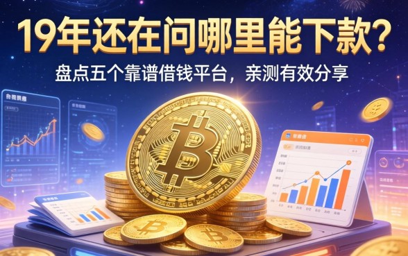 19年还在问哪里能下款？盘点五个靠谱借钱平台，亲测有效分享