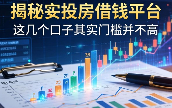 揭秘按揭房借钱平台：这几个口子其实门槛并不高