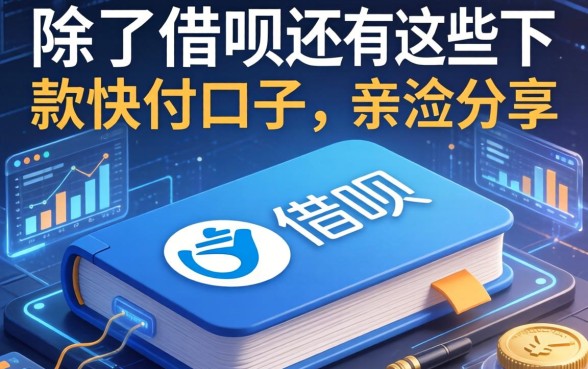 除了借呗还有这些下款快的口子，亲测分享