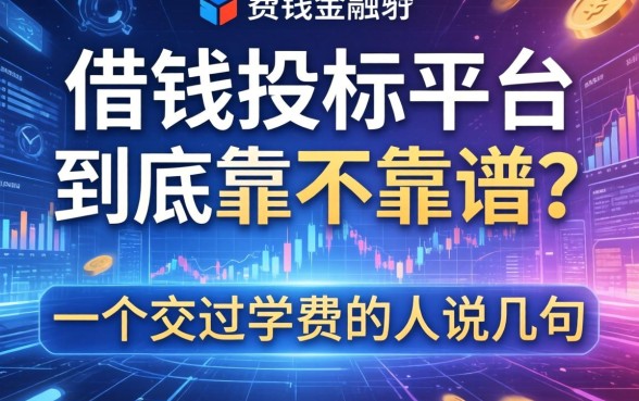 借钱投标的平台到底靠不靠谱？一个交过学费的人说几句