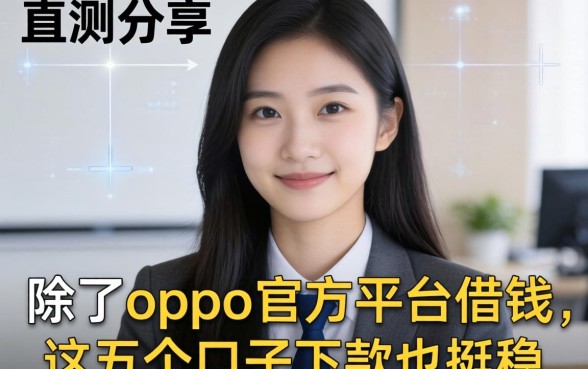 实测分享：除了oppo官方平台借钱，这五个口子下款也挺稳