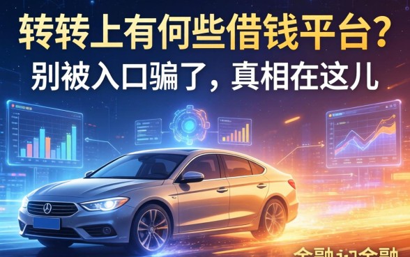 转转上有哪些借钱平台？别被入口骗了，真相在这儿