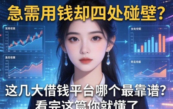 急需用钱却四处碰壁？这几大借钱平台哪个最靠谱？看完这篇你就懂了