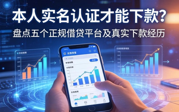 本人实名认证才能下款？盘点五个正规借钱平台及真实下款经历