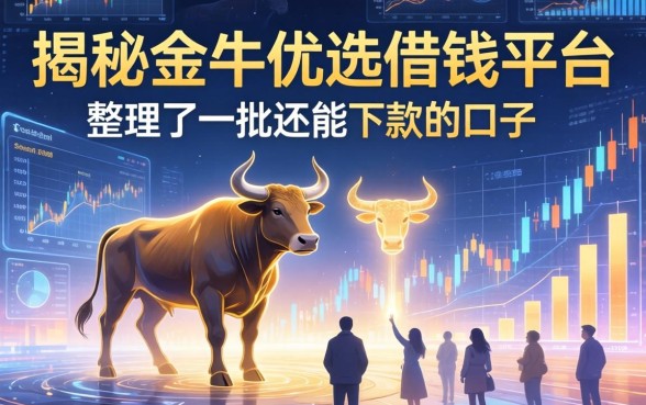 揭秘金牛优选借钱平台：整理了一批还能下款的口子