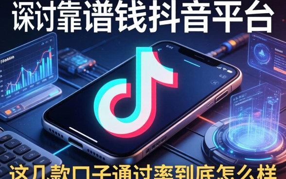 探讨靠谱的借钱抖音平台，这几款口子通过率到底怎么样？