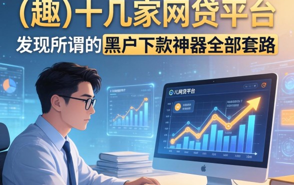 我翻了十几家网贷平台，发现所谓的黑户下款神器全是套路