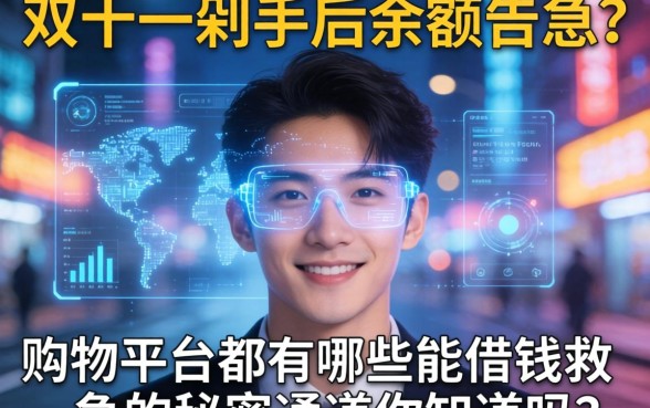 双十一剁手后余额告急？购物平台都有哪些能借钱救急的秘密通道你知道吗？