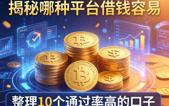 揭秘哪种平台借钱容易，整理了10个通过率高的口子