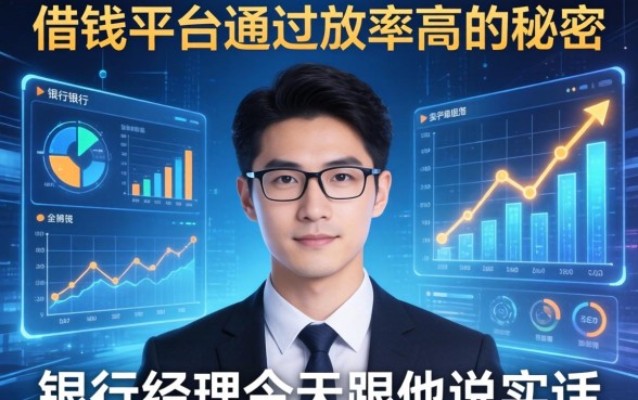 借钱平台通过率高的秘密，银行经理今天跟你说实话